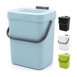 MONGTINGLU Bote de basura pequeño de 1.3 galones con tapa_1