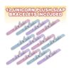 ArtCreativity Pulseras de unicornio de felpa para niños_2