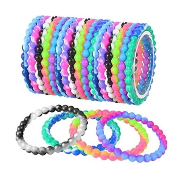 ArtCreativity Pulseras de cuentas de teñido anudado_1