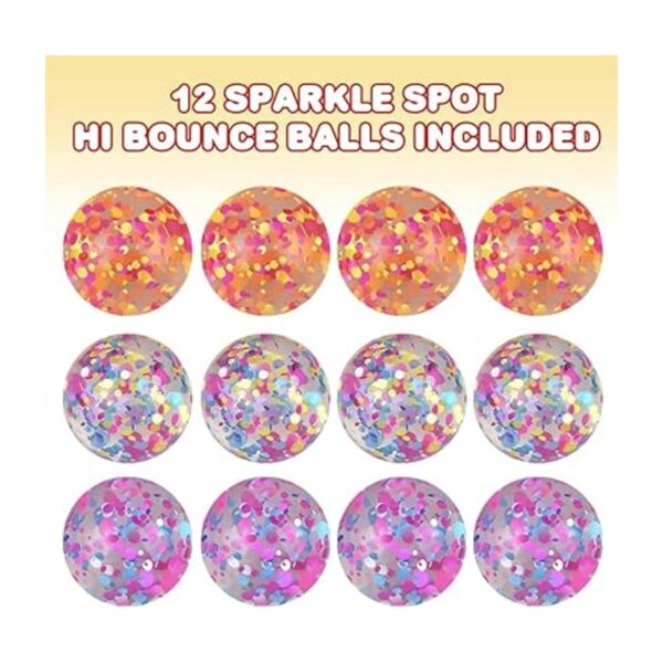 ArtCreativity Sparkle Spot Juego de 12 bolas de rebote_2