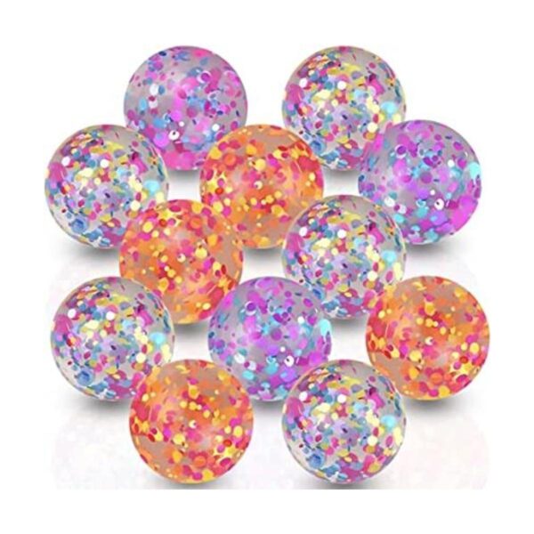 ArtCreativity Sparkle Spot Juego de 12 bolas de rebote_1
