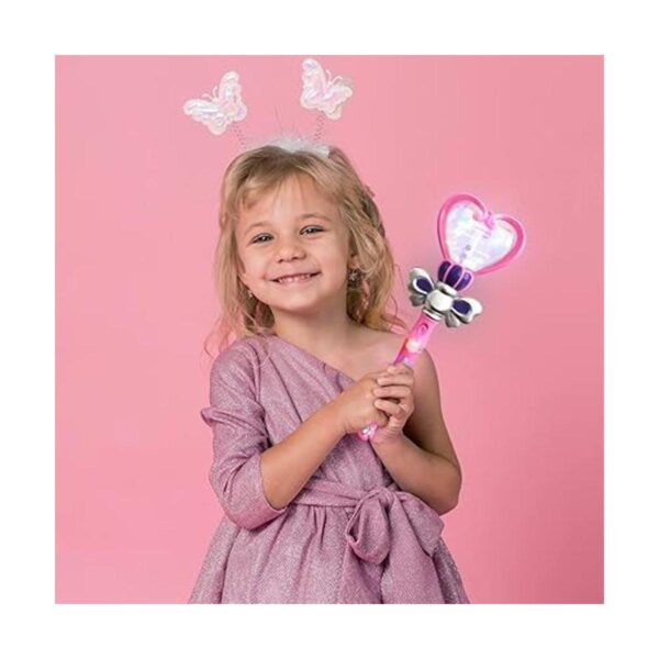 ArtCreativity Varita de juguete de corazón con luz rosa_5