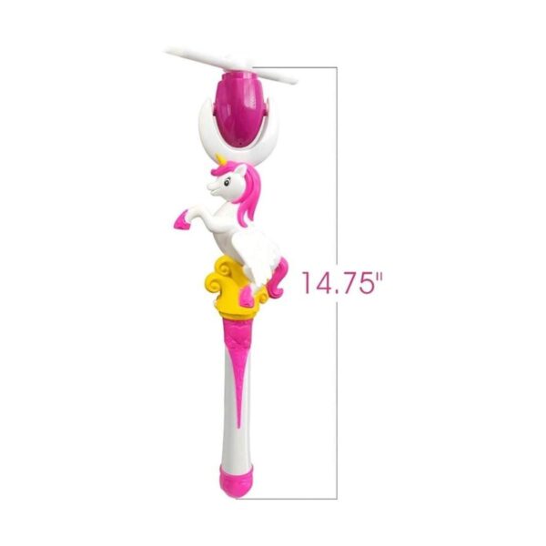 ArtCreativity Varita giratoria de unicornio iluminada