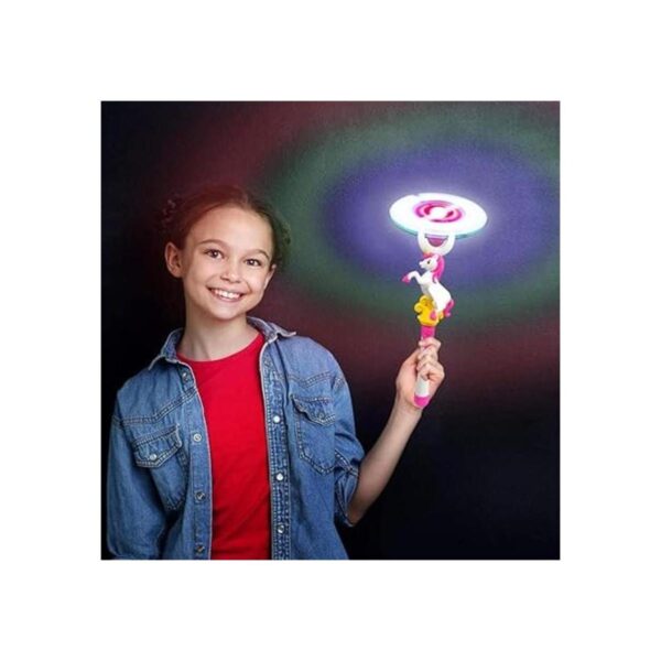 ArtCreativity Varita giratoria de unicornio iluminada
