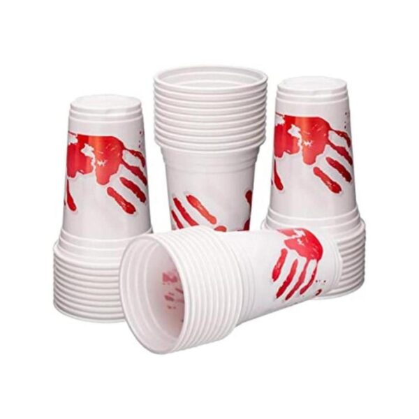 ArtCreativity Vasos de plástico para fiesta de Halloween