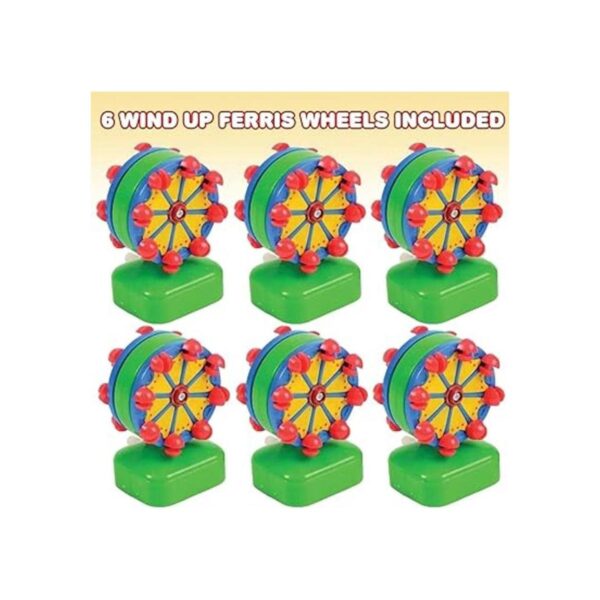 ArtCreativity Wind Up Ferris Wheel Toys juego de 6_2