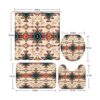 ArtSocket Juego de 4 cortinas de ducha africanas bohemio_5