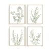 Arte botánico bohemio para decoración de baño decoración_1