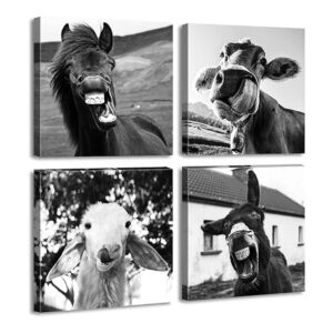 Arte de pared en blanco y negro decoración de pared de_1