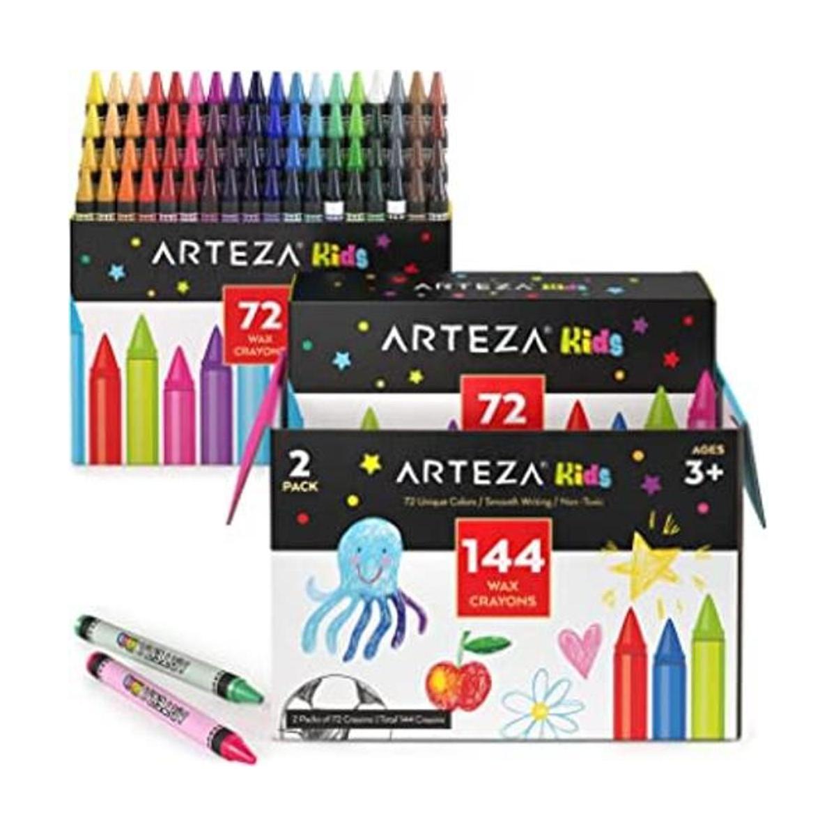 Arteza Kids Crayones para niños pequeños a granel 144