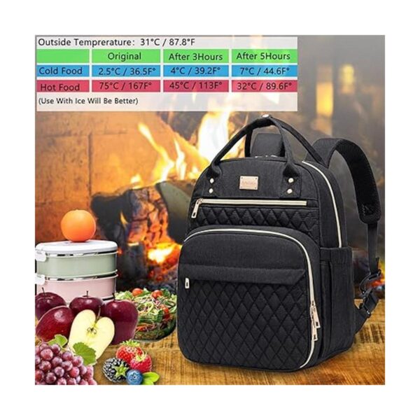 Artelaris Mochila de almuerzo para mujer mochila aislada