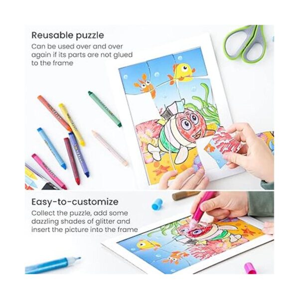 Arteza Kids Kit de rompecabezas para colorear 5_6