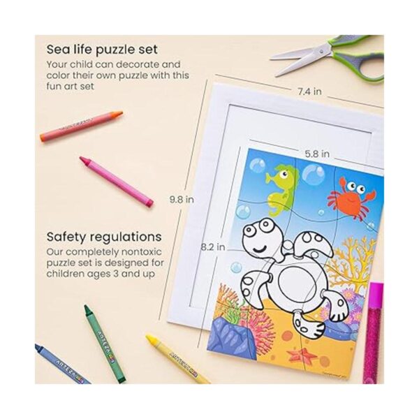 Arteza Kids Kit de rompecabezas para colorear 5_2