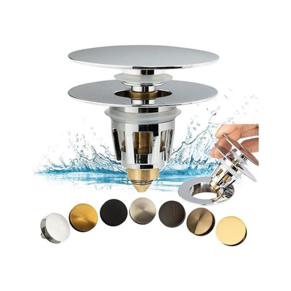 Artiwell Tapón universal de drenaje para lavabo de baño_1