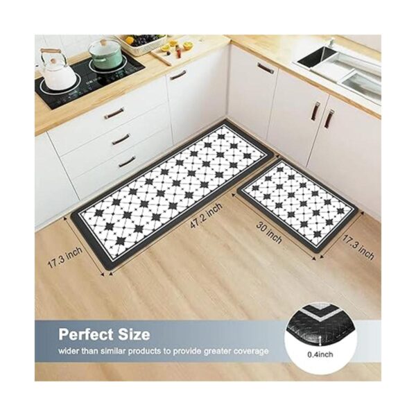 Artnice Alfombras de cocina antifatiga de 2 piezas_2