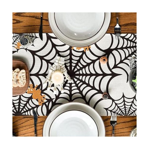 Artoid Mode Camino de mesa de telaraña decoración de mesa_4