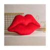 Ashler 3D Cojín de terciopelo suave diseño de labios con_5