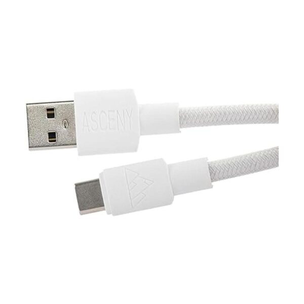 Asceny Cable de teclado mecánico en espiral y de doble_2