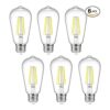 Ascher Bombillas LED regulables con diseño vintage