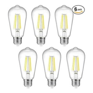 Ascher Bombillas LED regulables con diseño vintage