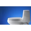 Asiento para inodoro Kohler con tapa de pino con molduras_4