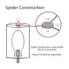 Aspen Creative 32426 Spider LAMP Sombra Beige_4