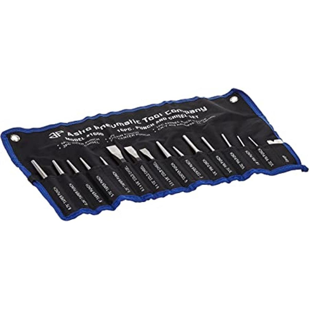 Astro Set de 16 piezas de punzones y cinceles 1600