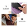 Ateeky Funda tipo cartera para iPhone 13 Pro con función_5