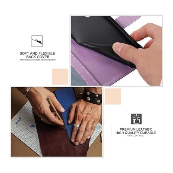 Ateeky Funda tipo cartera para Samsung Galaxy Note 9 con_5