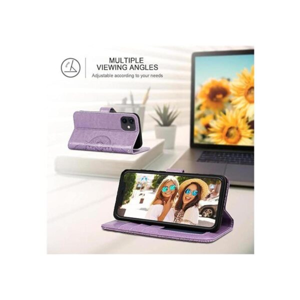 Ateeky Funda para iPhone 12 Mini tipo cartera con_3