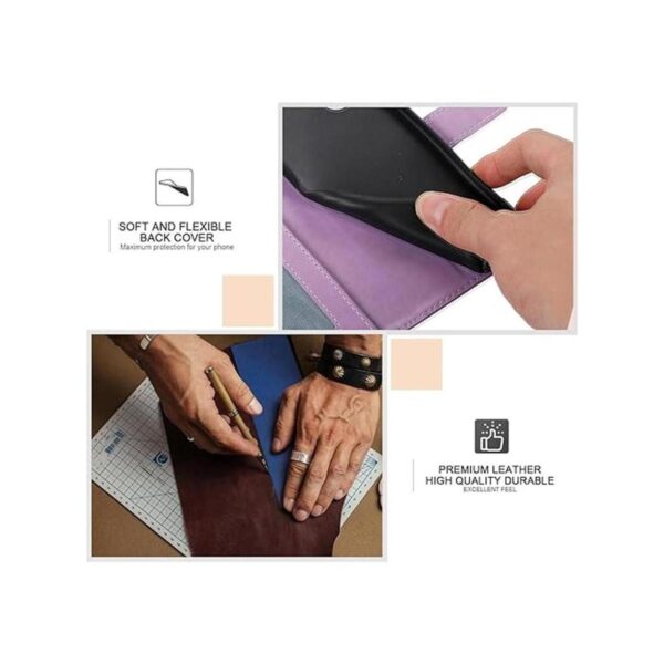 Ateeky Funda para iPhone 12 Mini tipo cartera con_5