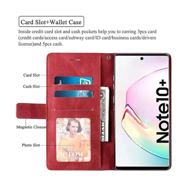 Asuwish Galaxy Note 10 PlusNote 10 Funda de piel tipo_3