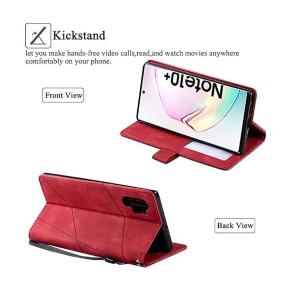 Asuwish Galaxy Note 10 PlusNote 10 Funda de piel tipo_4