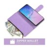 Asuwish Compatible con Samsung Galaxy S10 Wallet y_5