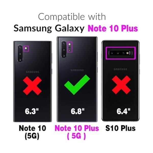 Asuwish Galaxy Note 10 PlusNote 10 Funda de piel tipo_2