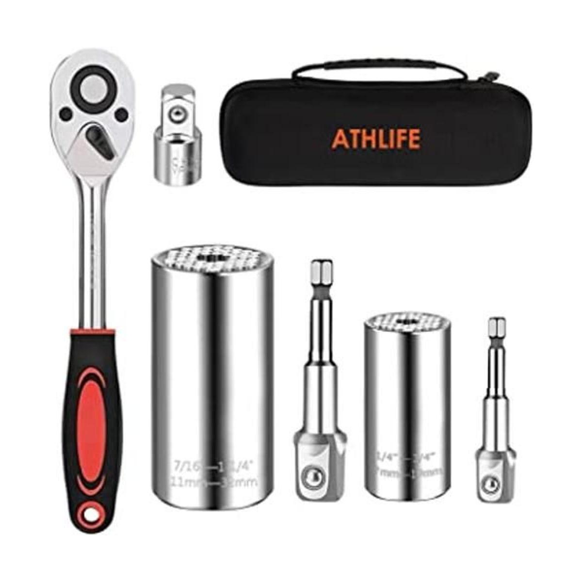 Athlife Juego de llaves de vaso universales 0.4331.260 in