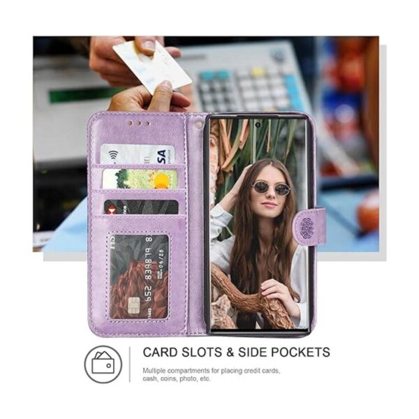 Ateeky Galaxy S22 Ultra Wallet Case Stand Feature_2