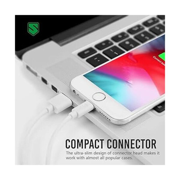 Atill Paquete de 6 cables de carga USB Lightning de 3 pies_5