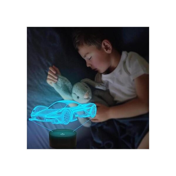 Attivolife Luz nocturna 3D para niño lámpara de noche_4
