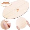 Audab Discos redondos de madera para manualidades_3