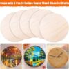 Audab Discos redondos de madera para manualidades_2
