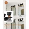 Audickic Lámpara de tocador de baño industrial lámpara de_4
