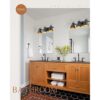 Audickic Lámpara de tocador de baño industrial lámpara de_5