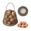 Auhafaly Canasta de huevos mini almacenamiento plegable