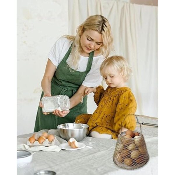 Auhafaly Canasta de huevos mini almacenamiento plegable