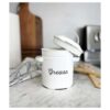 AuldHome Contenedor de grasa de esmalte con colador lata_2