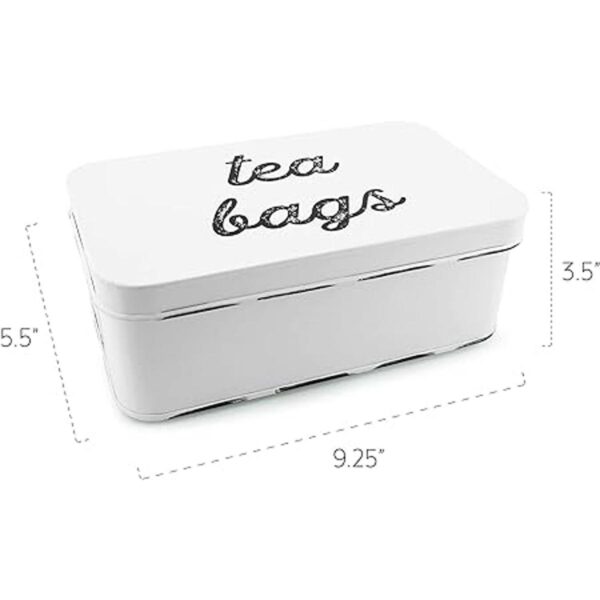 AuldHome Caja de té de granja lata de almacenamiento de_4