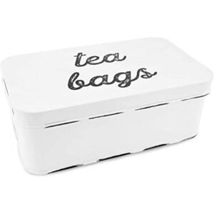 AuldHome Caja de té de granja lata de almacenamiento de_1