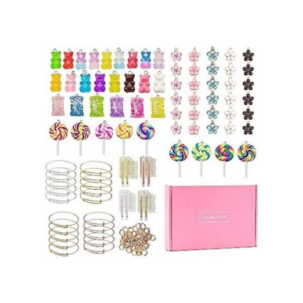 Aulufft Dijes de pulsera con colgante de caramelo 182