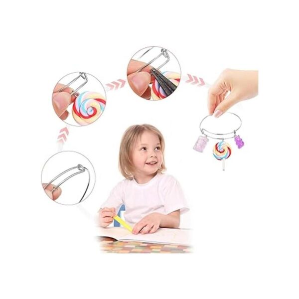 Aulufft Dijes de pulsera con colgante de caramelo 182